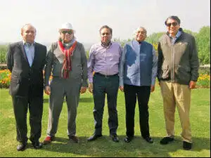 Three generations of the Modi family descended in Srinagar on May Day to celebrate the 50th wedding anniversary of Promila Saraf. Three generations of the Modi family descended in Srinagar on May Day to celebrate the 50th wedding anniversary of Promila Saraf.