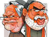 BJP greets Nitish Kumar with Narendra Modi posters at Sewa Yatra