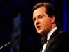 UK Chancellor George Osborne gives a thumbs up to India growth story