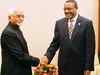 Hamid Ansari meets Ethiopian PM Hailemariam Desalegn
