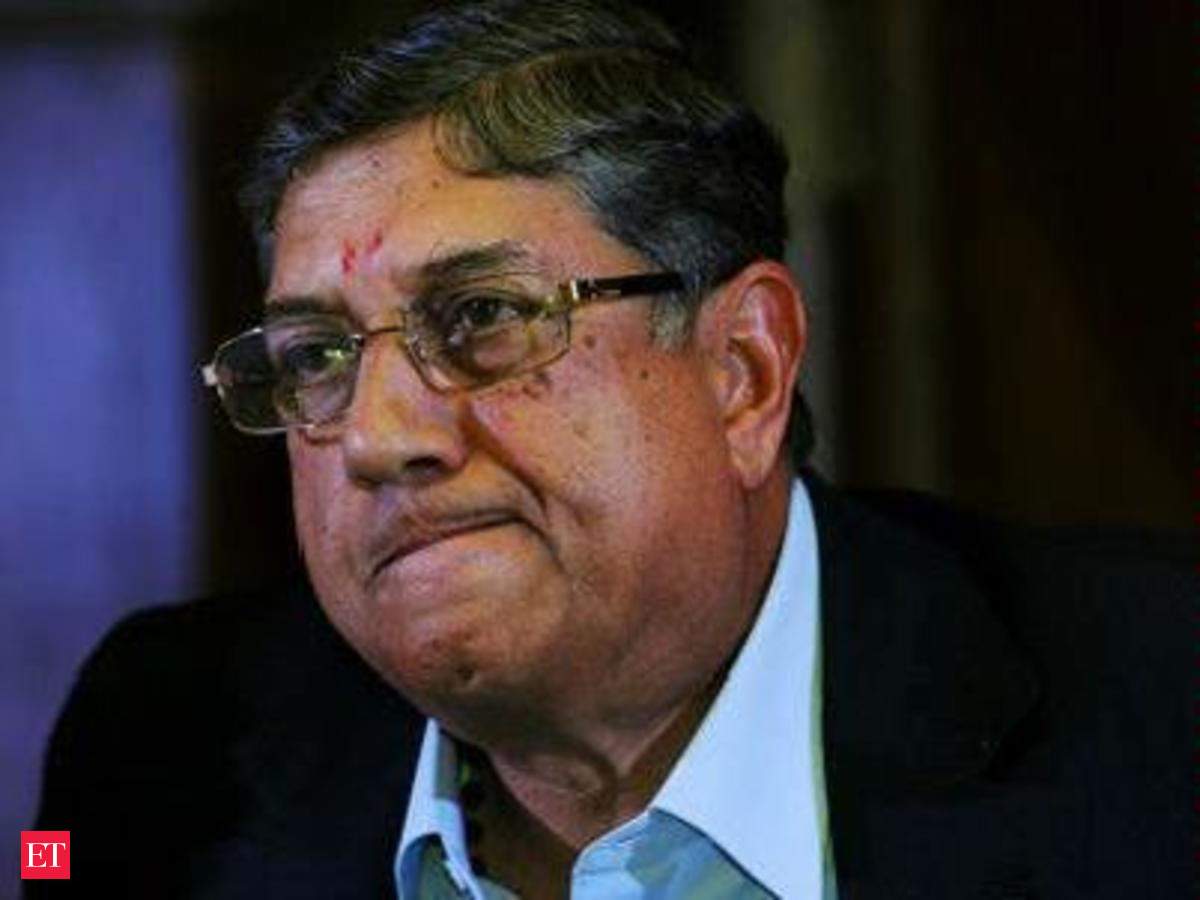 N Srinivasan Meet India Cements Enviable Head Who Became ci Chief The Economic Times