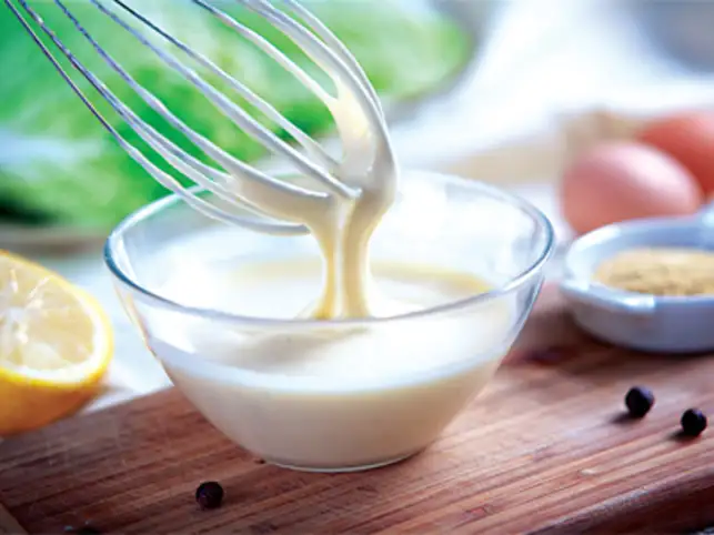 Industrial building mayonnaise sauces