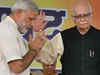 Modi meets Advani at his residence in New Delhi