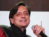 Rajnath's view on English politically-timed: Shashi Tharoor
