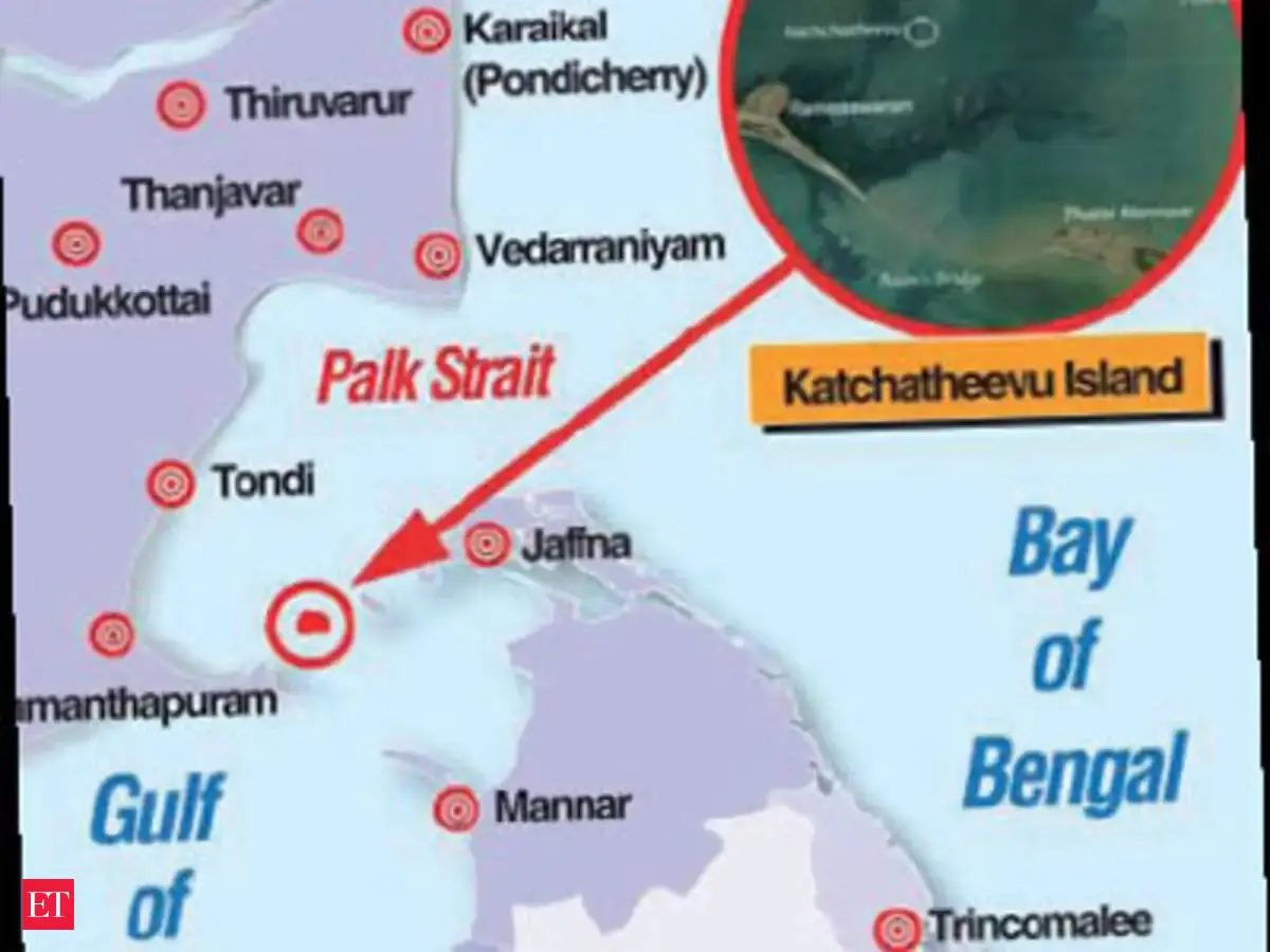 MEA opposes DMK debate on Katchatheevu island pact with Sri Lanka - The  Economic Times