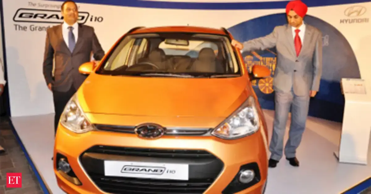 Hyundai launches new Grand i10 in Kerala The Economic Times