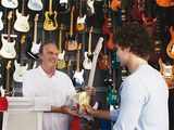 Retail business in Koramangala plays instrumental music