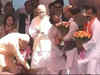 Narendra Modi shares dais with Advani in Bhopal