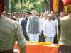 Omar Abdullah, J&K officers pay tributes to those killed in twin strikes