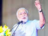 Narendra Modi to touch down with 'vikas' chant at mega rally in Delhi