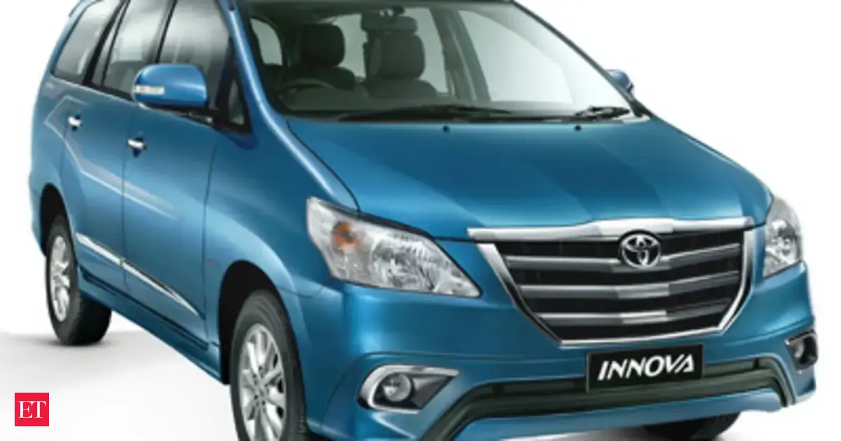 Toyota Innova relaunched at a starting price of Rs 12.45 lakh - The ...