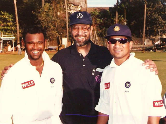 Unbeaten 664-run stand with Vinod Kambli in 1988