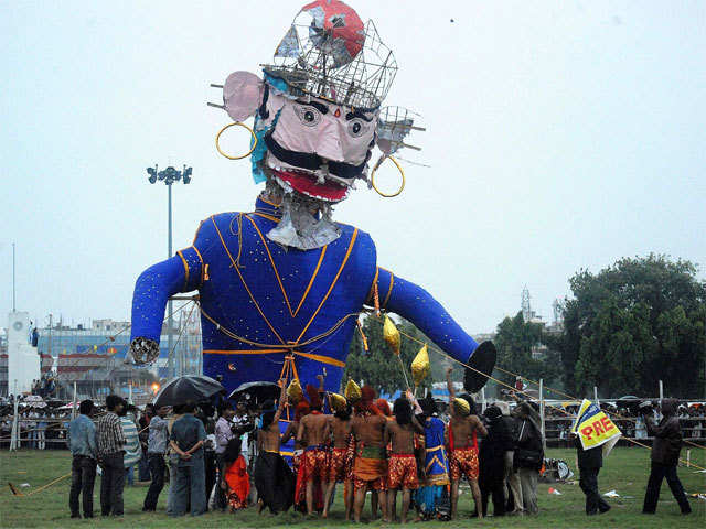 Dussehra celebrations in Patna