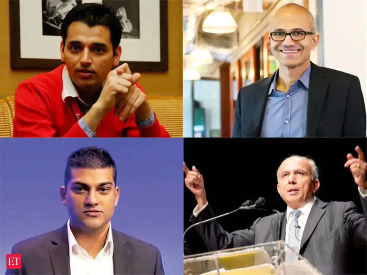 Seven prominent Indian-origin people in global IT world - Seven ...