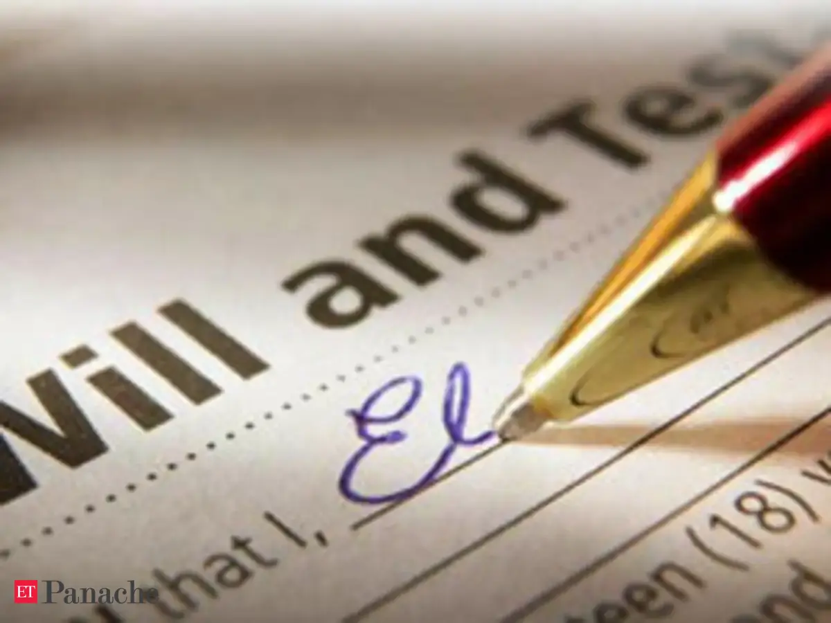 How to write a will - | The Economic Times