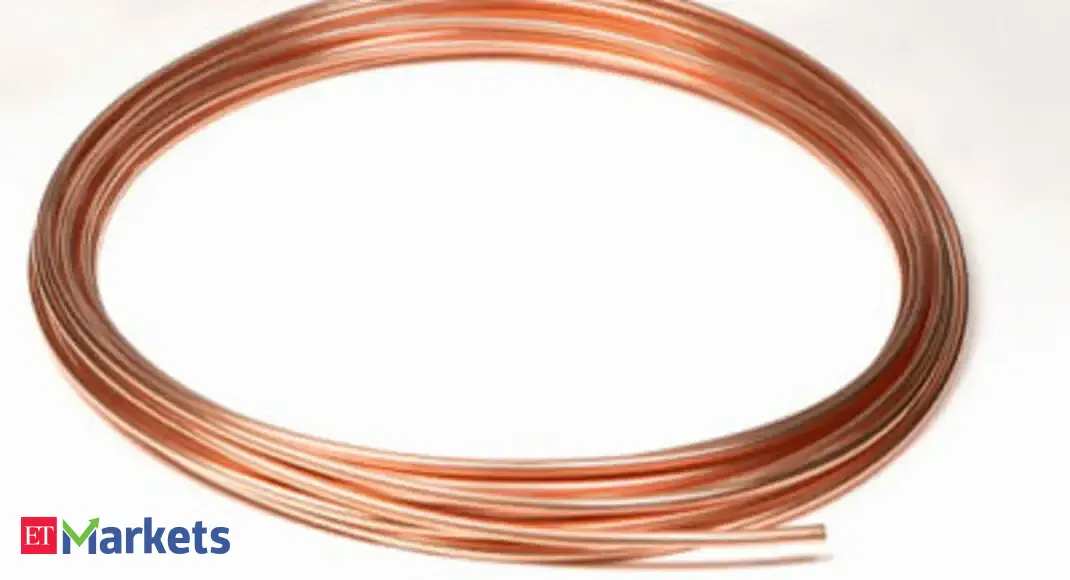 MCX Copper futures up 0.13 pc on spot demand The Economic Times