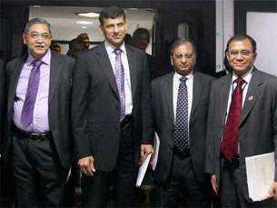 RBI Governor Raghuram Rajan before the announcement of monetary policy