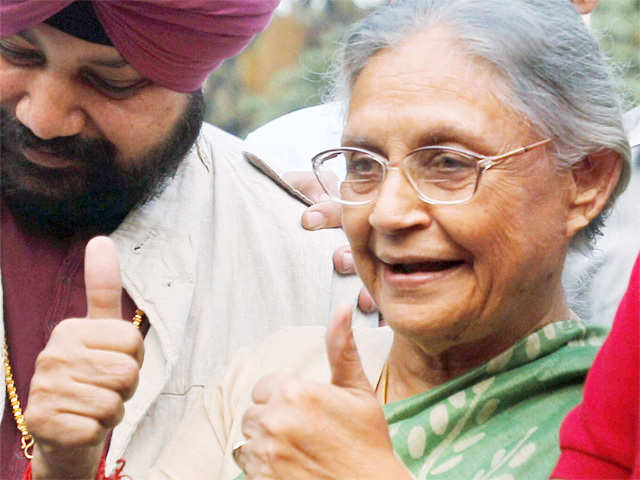 Delhi CM Sheila Dikshit