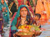 Evening 'arghya' offered to sun god as part of Chhath festival