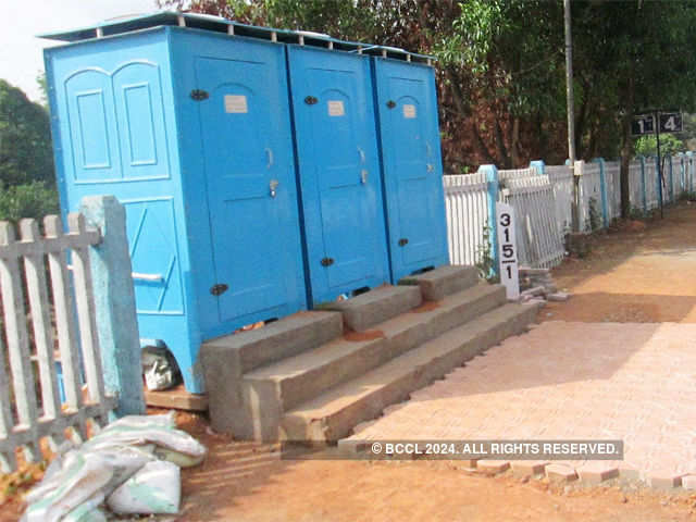 Bio-toilets on trains & platforms
