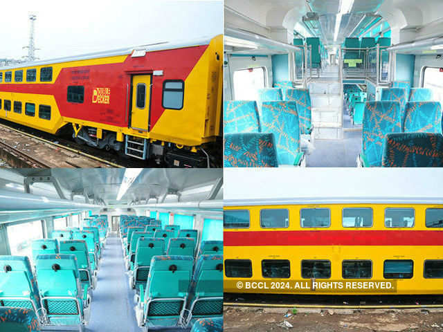Double-decker trains