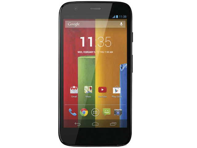 Motorola unveils Moto G phone