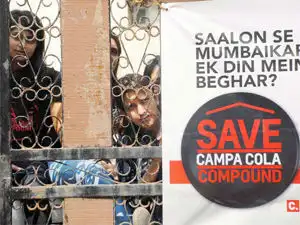 The demolition crews have gone home and the terror on the faces of Campa Cola society residents has given way to happiness and relief. The demolition crews have gone home and the terror on the faces of Campa Cola society residents has given way to happiness and relief.