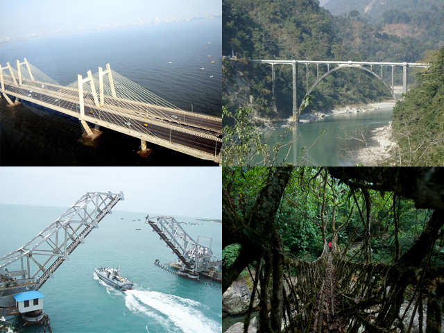 Exemplary bridges in India