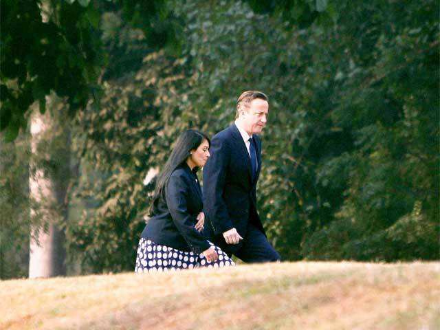 David Cameron during his India visit