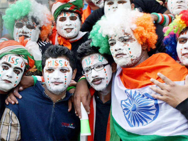 Sachin's fans during India-West Indies test match