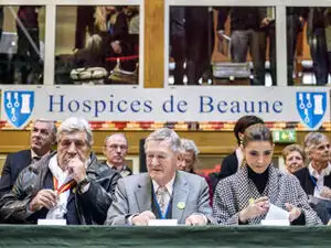 "Despite one of the smallest crops of the past 30 years, Christie’s attracted buyers from 21 countries, bidding strongly for the 43 cuvées offered tonight." "Despite one of the smallest crops of the past 30 years, Christie’s attracted buyers from 21 countries, bidding strongly for the 43 cuvées offered tonight."