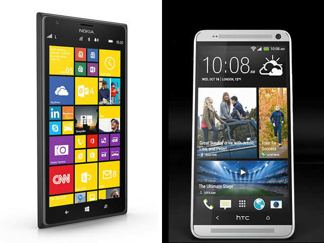 Review: Nokia Lumia 1520, HTC One Max