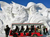 Snow Sculptures