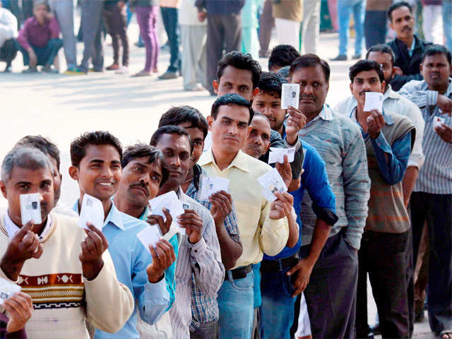 Voting for Delhi Assembly