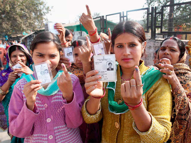 Voting for Delhi Assembly