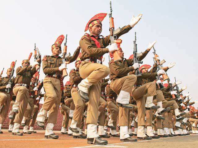 BSF passing out parade in Srinagar