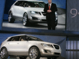Saab 9-4X BioPower concept vehicle from GM