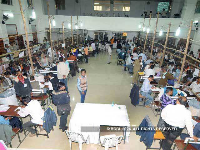 Counting of votes in Raipur