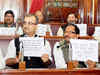 Winter Session: Protests wash out first working day