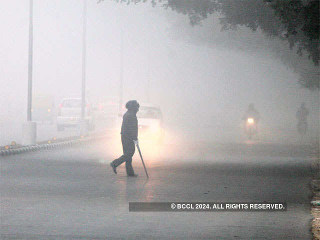 Thick fog in Chandigarh