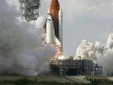 NASA launches Atlantis Space Shuttle