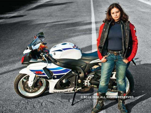 Women overcoming the gender stereotype, now riding superbikes