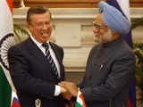 PM with Russian counterpart