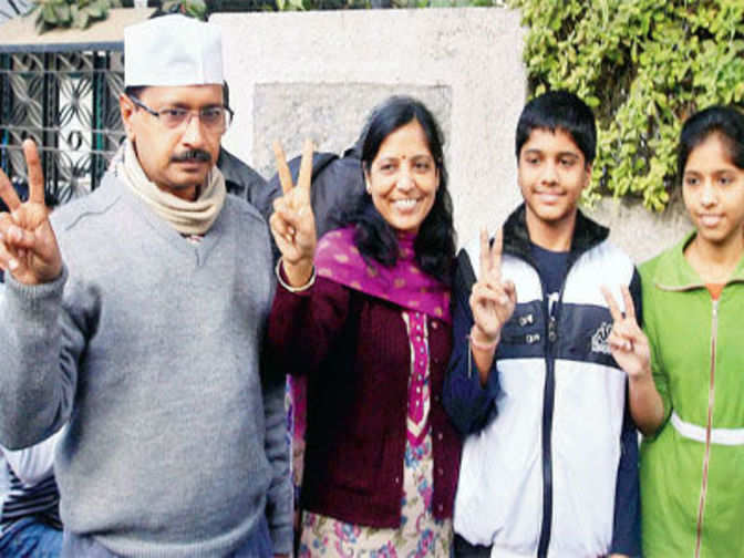 Arvind Kejriwal did first referendum in family, and won ...