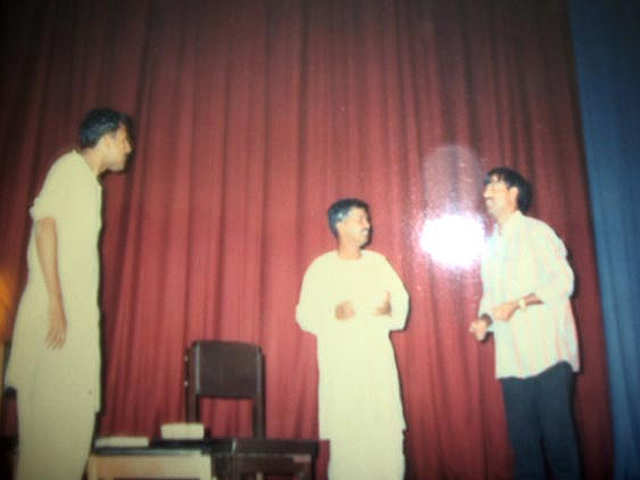Kejriwal during a stage-show