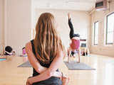 Stressed out execs seek relief in Yoga