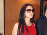 Preity Zinta and Ness Wadia at IPL bidding