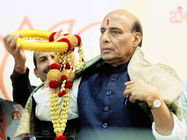 BJP President Rajnath Singh