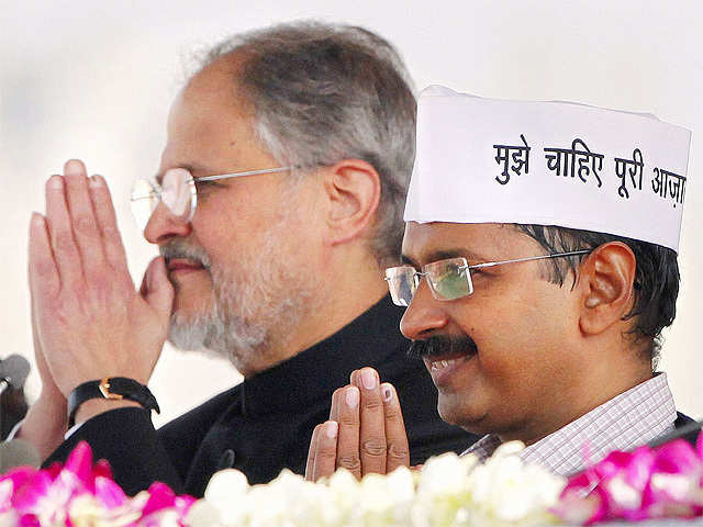 Arvind Kejriwal takes oath as Delhi Chief Minister