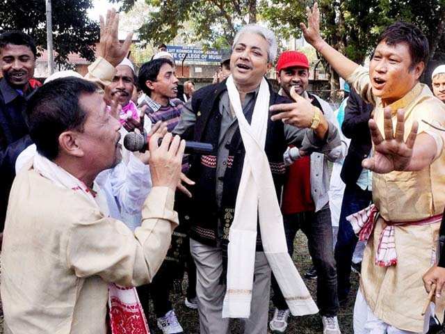 New Year celebrations in Guwahati